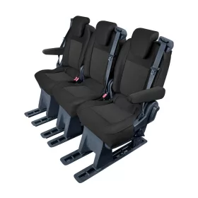   Ford Tourneo Custom 2018- (2. vagy 3. sor, 3 különálló ülés) Kegel-Blazusiak méretpontos üléshuzat - egyedi üléshuzat
