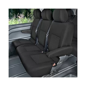   Mercedes Vito/Viano/V-Class 2014- (2. sor, 1+1+1) Kegel-Blazusiak méretpontos üléshuzat - egyedi üléshuzat