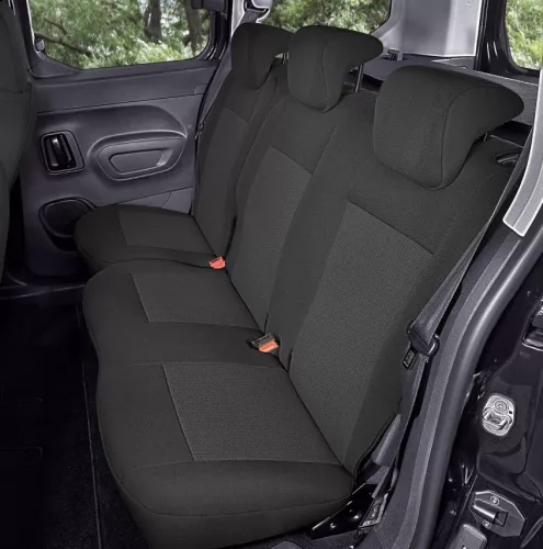Citroen Berlingo 2018- (5 személyes, hátsó 1+2) Kegel-Blazusiak méretpontos üléshuzat - egyedi üléshuzat