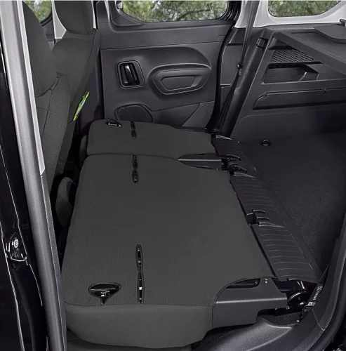 Citroen Berlingo 2018- (5 személyes, hátsó 1+2) Kegel-Blazusiak méretpontos üléshuzat - egyedi üléshuzat