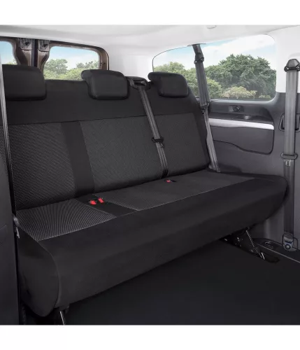 Přesné autopotahy Citroen SpaceTourer 2016- (zadní)