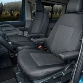 Pontos autóüléshuzatok VW Transporter T7 2024- (1+1)