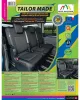 Pontos autóüléshuzatok VW Transporter T7 2024- (1+1+1, 2. és 3. sor)