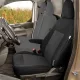 Přesné autopotahy Ford Transit Custom 2024- (řidič, loketní opěrky)