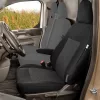 Přesné autopotahy Ford Transit Custom 2024- (řidič, loketní opěrky)
