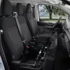 Přesné autopotahy Ford Transit Custom 2024- (dvojité sedadlo spolujezdce, bez stolku)