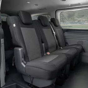   Pontos autóüléshuzatok VW Transporter T7 2024- (1+1+1, 2. sor)