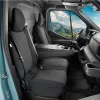 Přesné autopotahy Renault Master 2024- (dvojité sedadlo spolujezdce se stolkem)