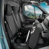 Přesné autopotahy Renault Master 2024- (dvojité sedadlo spolujezdce se stolkem)