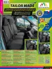 Přesné autopotahy Renault Master 2024- (dvojité sedadlo spolujezdce se stolkem)