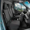 Přesné autopotahy Nissan Interstar 2025- (dvojité sedadlo spolujezdce se stolkem)