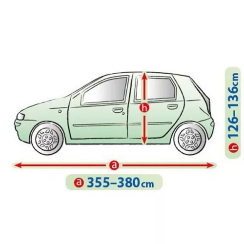 Toyota Yaris 1998-2005 (hb) autótakaró ponyva