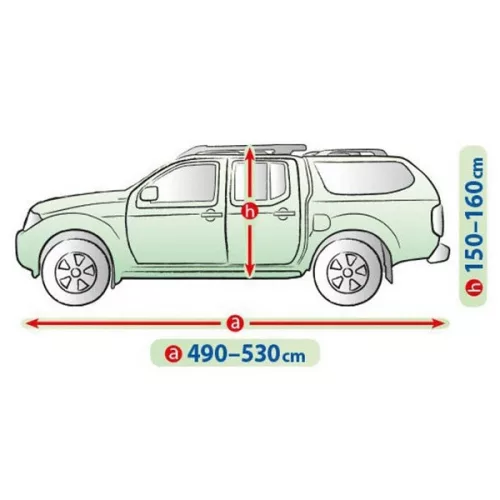 Fiat Fullback 2016- (hardtop) autótakaró ponyva