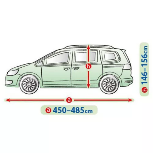 Autótakaró Mobile Garage mini van XL