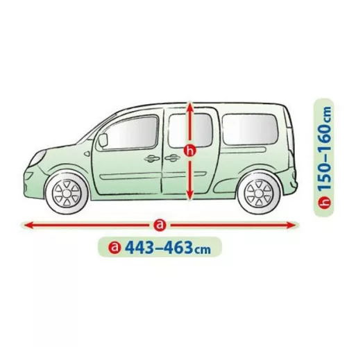 Ochranná plachta Mobile Garage na auto Nissan Townstar 2021-