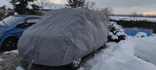 Autóponyva Mobile Garage van L480