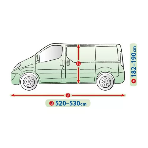 Autóponyva Mobile Garage van L520