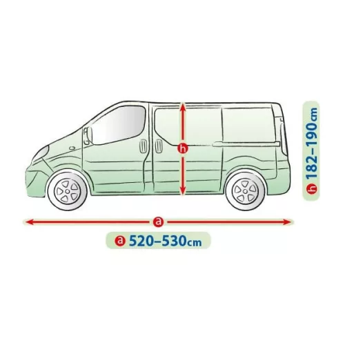 Nissan Primastar 2001-2014 (hosszú változat) autótakaró ponyva