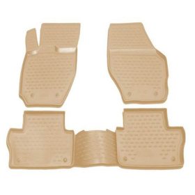   Volvo XC90 2002-2015 (bézs) Novline méretpontos gumiszőnyeg szett