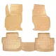 Volvo XC70 2007-2016 (bézs) Novline méretpontos gumiszőnyeg szett