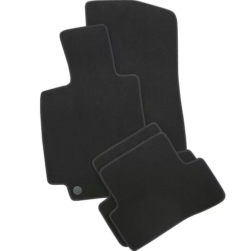 Skoda Superb II. 2008-2015 (fekete szegély) méretpontos szövet autószőnyeg