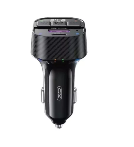 C51 Bluetooth kihangosító 5.3+RGB - FM/Transmitter PD 30W - 12/24V