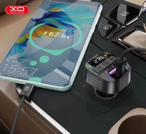C51 Bluetooth kihangosító 5.3+RGB - FM/Transmitter PD 30W - 12/24V