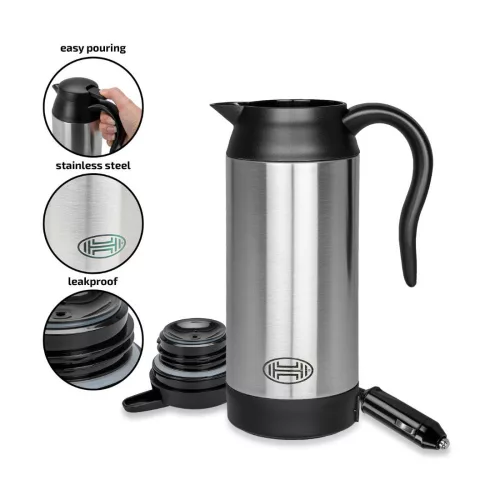 Autós vízforraló (12V, 0,75l)