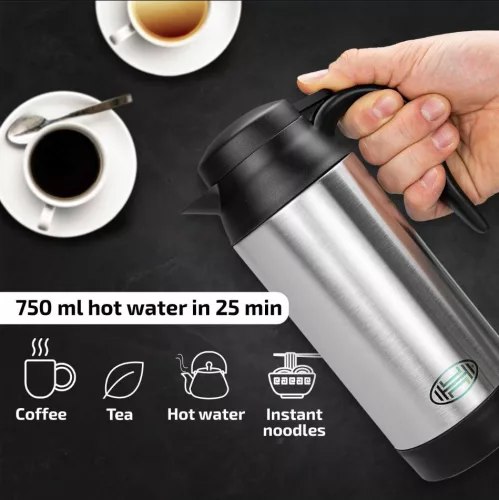 Autós vízforraló (12V, 0,75l)