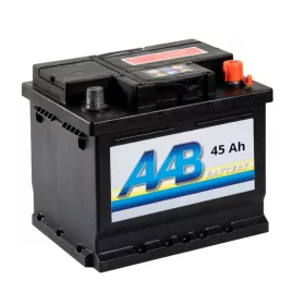 Autóakkumulátor AAB 45Ah, 12V, 400A