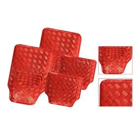 Gumiszőnyeg készlet Piros SZ-THM3025r