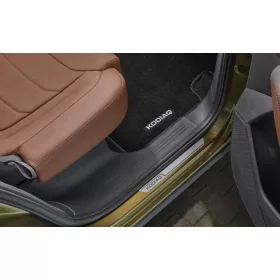   Küszöbvédő lécek Škoda Kodiaq II. 2024- (hátsó, ezüst)