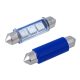 LED Szofita kék SMD-10X41-3SMD 5050 24V CM58371