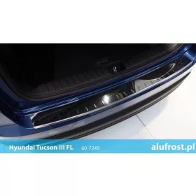   Hyundai Tucson 2018-2020 csomagtér perem védő díszléc (II. osztály)