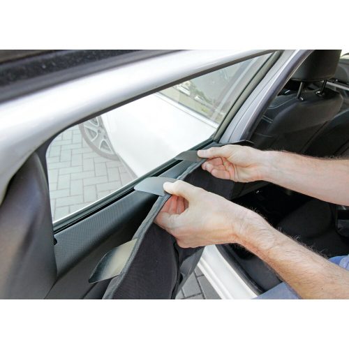 Autós ajtóvédő - fekete - 2db