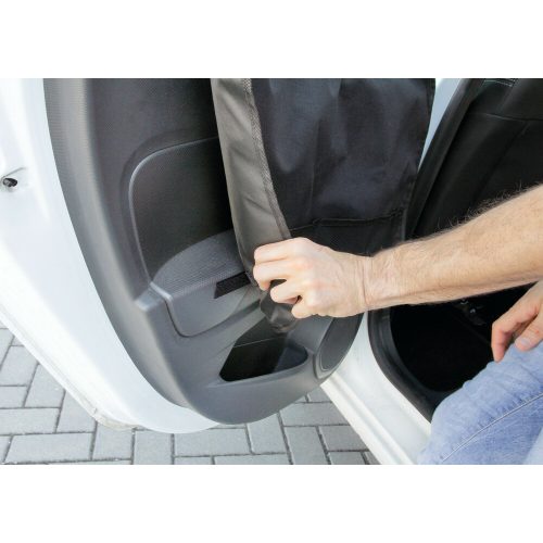 Autós ajtóvédő - fekete - 2db