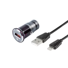 Szivargyújtó elosztó 12 / 24V USB KÁBEL> IPHONE
