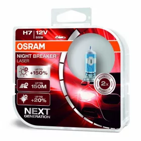 Autóizzók H7, 12V, 55W, PX26d, Night Breaker Laser (2 db)