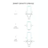 Swissten S-Grip Gravity G1-R1 tapadókorongos mobiltartó