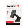 Swissten S-Grip WM1-HK2 mágneses autós tartó és QI töltő