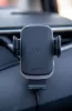 Swissten S-Grip W2-AV5 elektromos autós tartó és vezeték nélküli töltő szellőzőrácsba