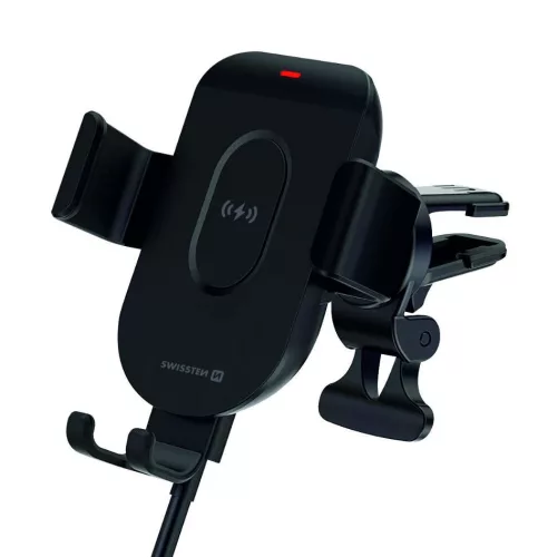 Telefontartó vezeték nélküli töltővel (szellőzőrácsba)