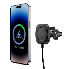   Swissten MagSafe mobil tartó és QI töltő szellőzőrácsba