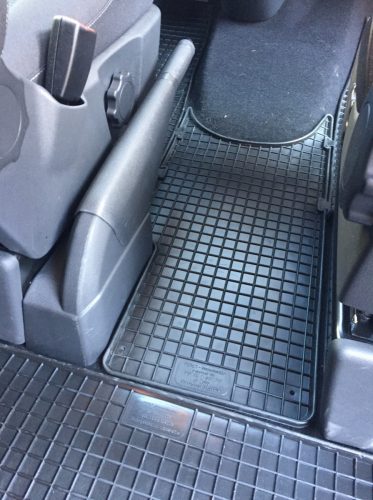 VW Transporter T5/T6 2003- (első, 2 személyes) Petex méretpontos gumiszőnyeg