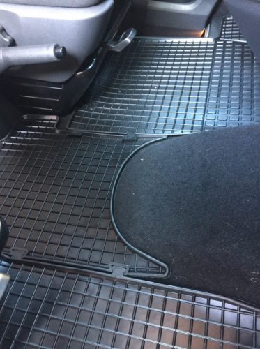 VW Transporter T5/T6 2003- (első, 2 személyes) Petex méretpontos gumiszőnyeg