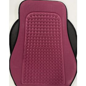 Autós ülésvédő, buborékos felülettel, bordó színben