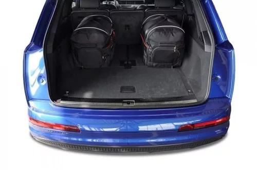 Audi Q7 2015- Kjust autós táska szett csomagtartóba
