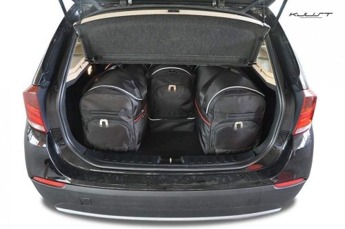 BMW X1 2009-2015 (E84) Kjust autós táska szett csomagtartóba