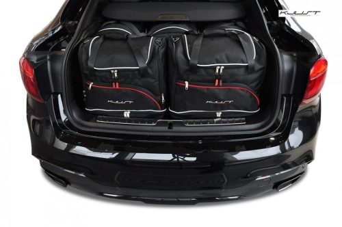 BMW X6 2014-2019 (F16) Kjust autós táska szett csomagtartóba