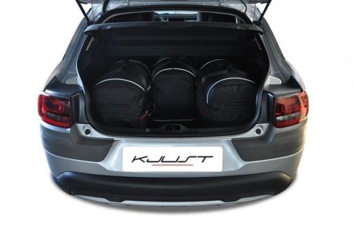 Citroen C4 Cactus 2014-2020 (4db) Kjust autós táska szett csomagtartóba